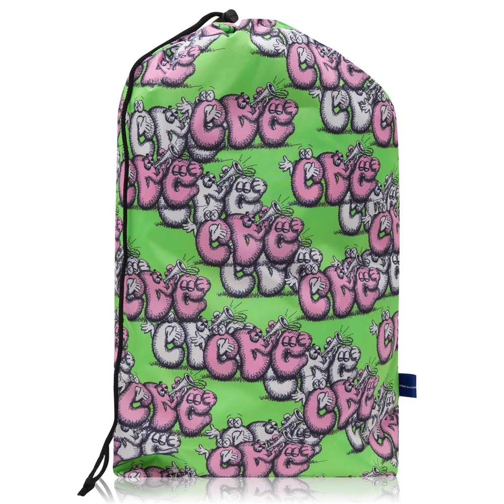 NWT COMME DES GARÇONS Drawstring Backpack Green